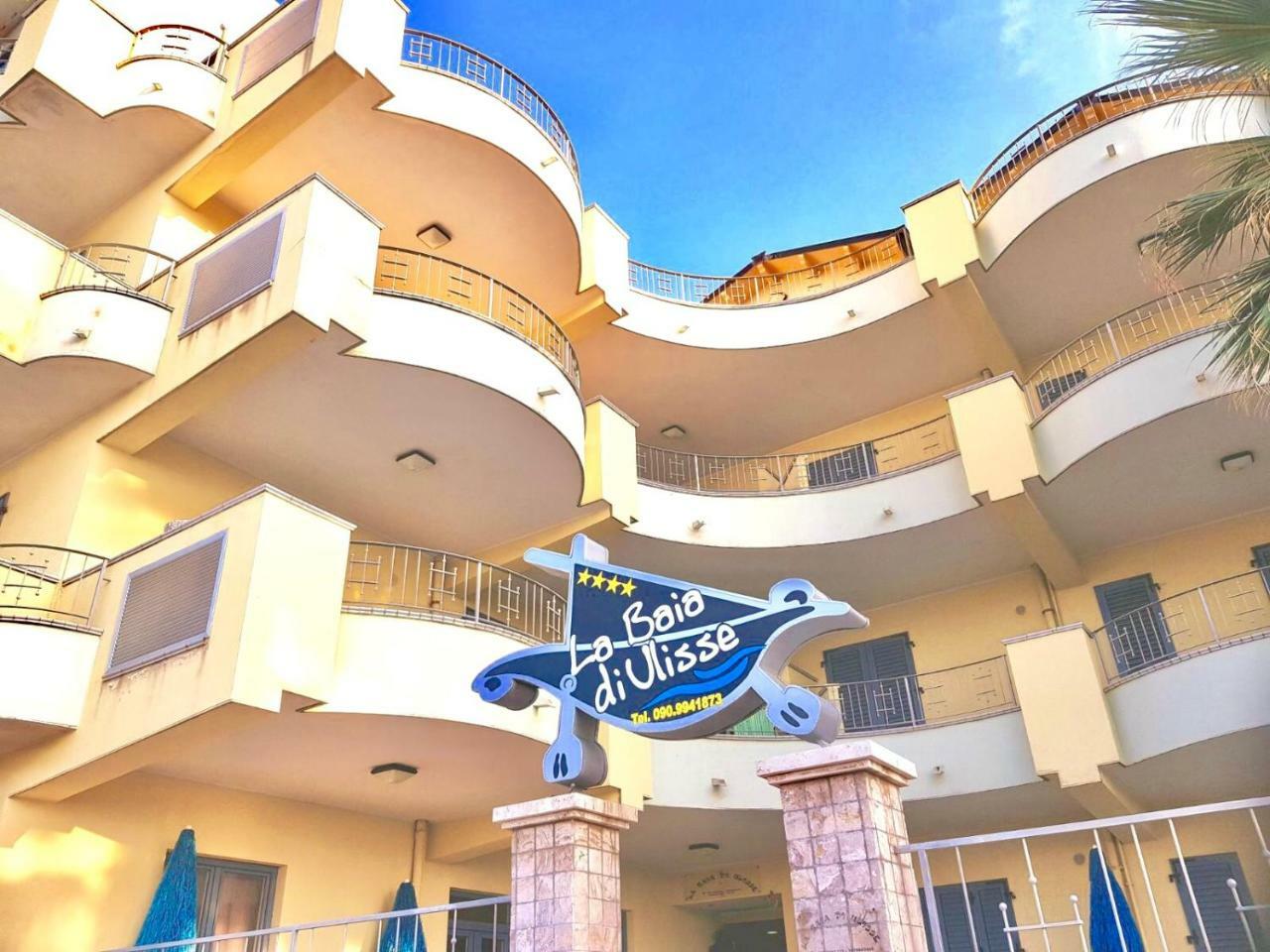 Vila La Baia Di Ulisse Venetico Exteriér fotografie